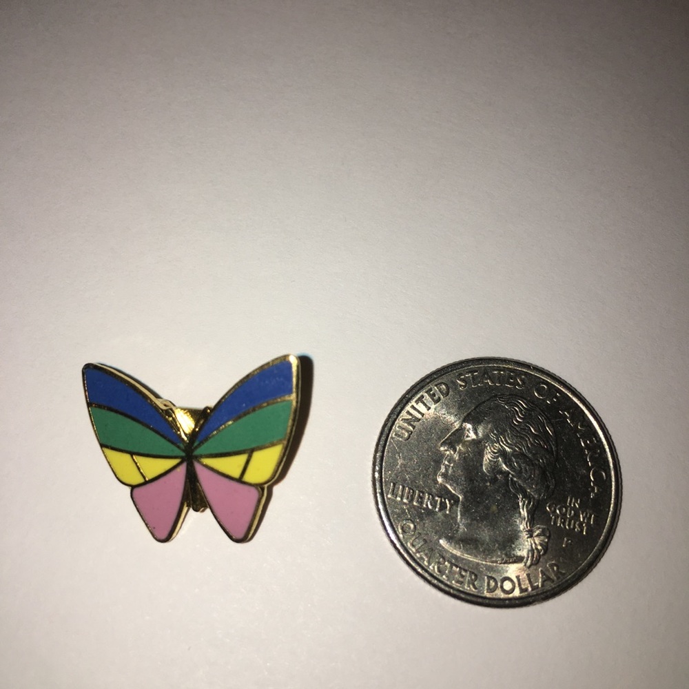 Butterfly pin
